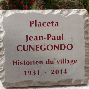 Plaque JP